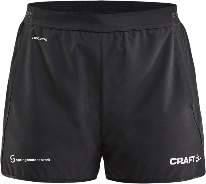 Craft - Springboard Padel Shorts Women - Svart & vit