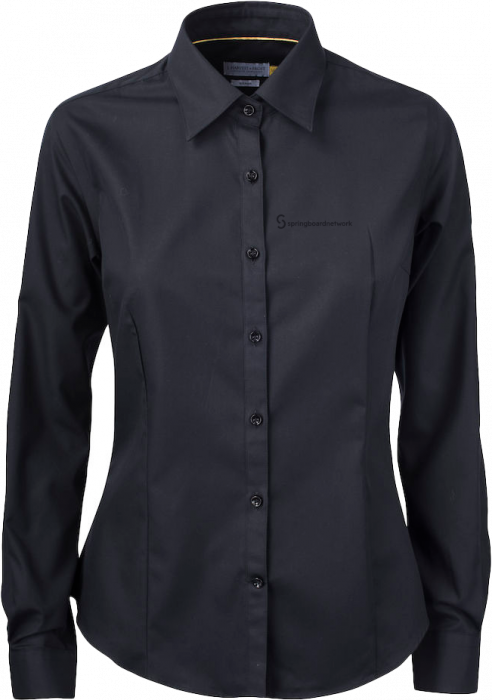 Harvest and Frost - Springboard Ladies Shirt (Embroidered) - Preto