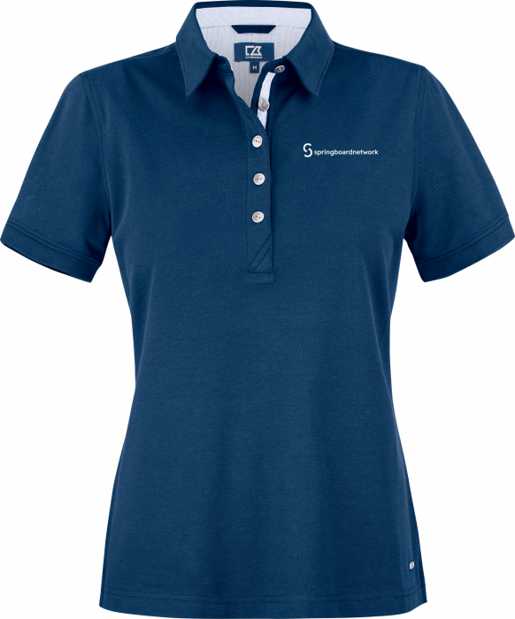 Cutter & Buck - Springboard Premium Polo Ladies (Embroidered) - Dark Navy