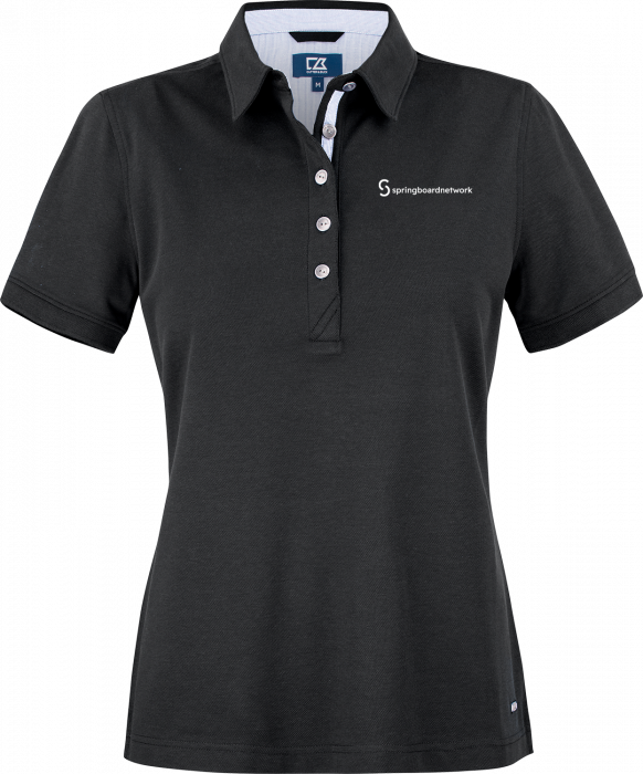 Cutter & Buck - Springboard Premium Polo Ladies (Embroidered) - Black