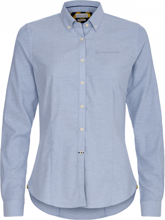 Harvest and Frost - Springboard Shirt Women (Embroidered) - Sky Blue