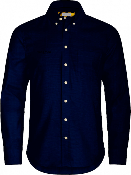 Harvest and Frost - Springboard Shirt Regular Fit Men (Embroidered) - Marin