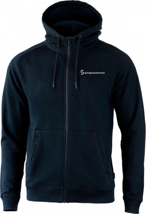 Nimbus CPH - Springboard Hoodie With Zip Men (Embroidered) - Marine